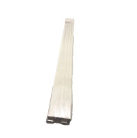 Replacement Side Rail for Treadmill - L x W: 95.5 cm x 8.5 cm - Ivory color - RAL955-85 - Tecnopro